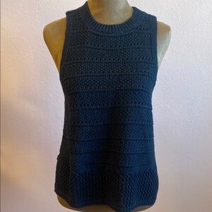 SO goods for life.Sleeveless Knit Top - Black